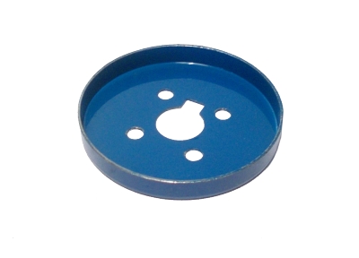 Wheel Flange 56mm dia, blue