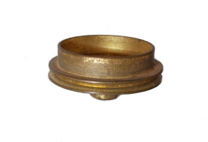 Flanged/Pulley Wheel 28mm, brass (used)