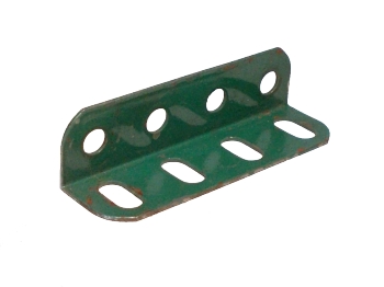 Angle Girder 4 holes, 1930's dark green