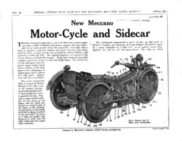 MOTOR CYCLE & SIDECAR