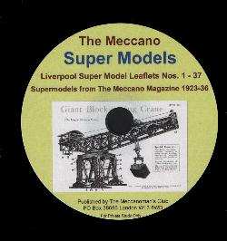 Meccano Super Model Leaflets on CD