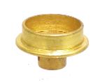 Flanged Wheel 19mm dia, brass