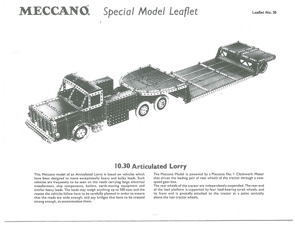 ARTICULATED LORRY