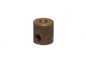 Threaded Boss 10 mm long, tarnished