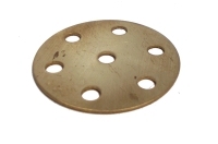 Wheel Disc 6 holes, brass