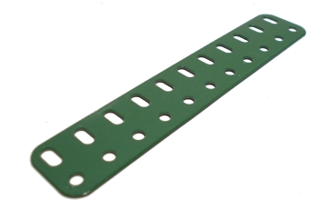 Flat Girder 11 holes, light green