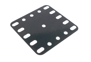 Flexible Plate 5x5 holes, dark grey