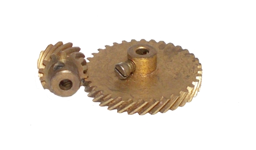 Helical 35T Gear & 14T Pinion right hand