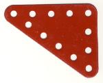 Triangular Plate 5x4 holes