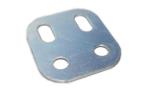 Flat Girder 2 holes - zinc