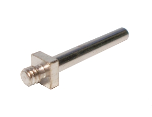 Threaded Pin 34mm with fixed nut, nickel