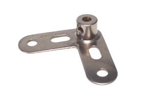 Bell Crank, nickel finish