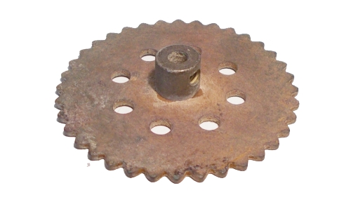 Sprocket Wheel 36T, 50mm dia - nickel (used)