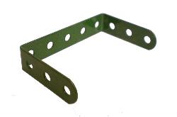 Double Angle Strip, 5x3 holes, light green