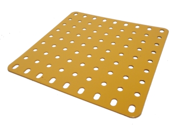 Flat Plate 9x9 holes (UK yellow)